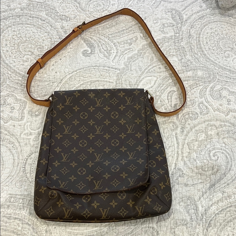 Louis Vuitton Brown Monogram Musette GM